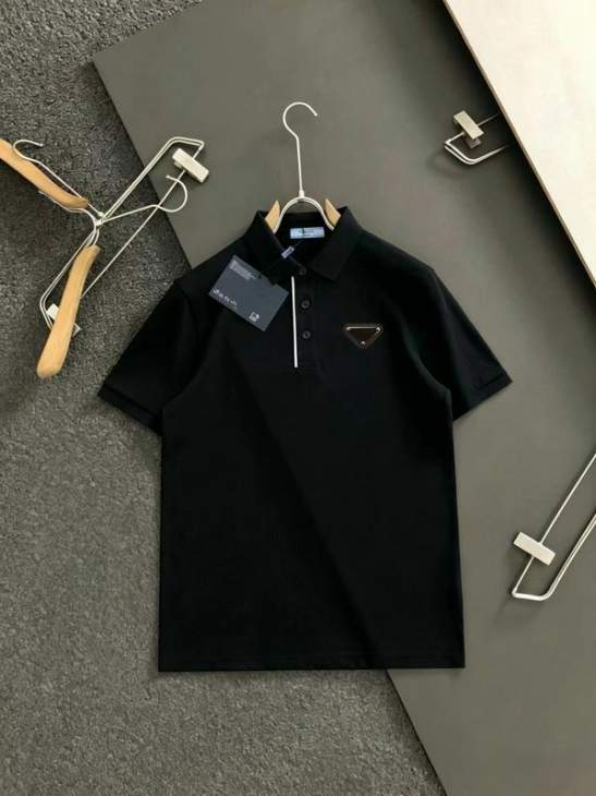 Picture of Prada Polo Shirts Short _SKUPradaM-3XLxetr34125679